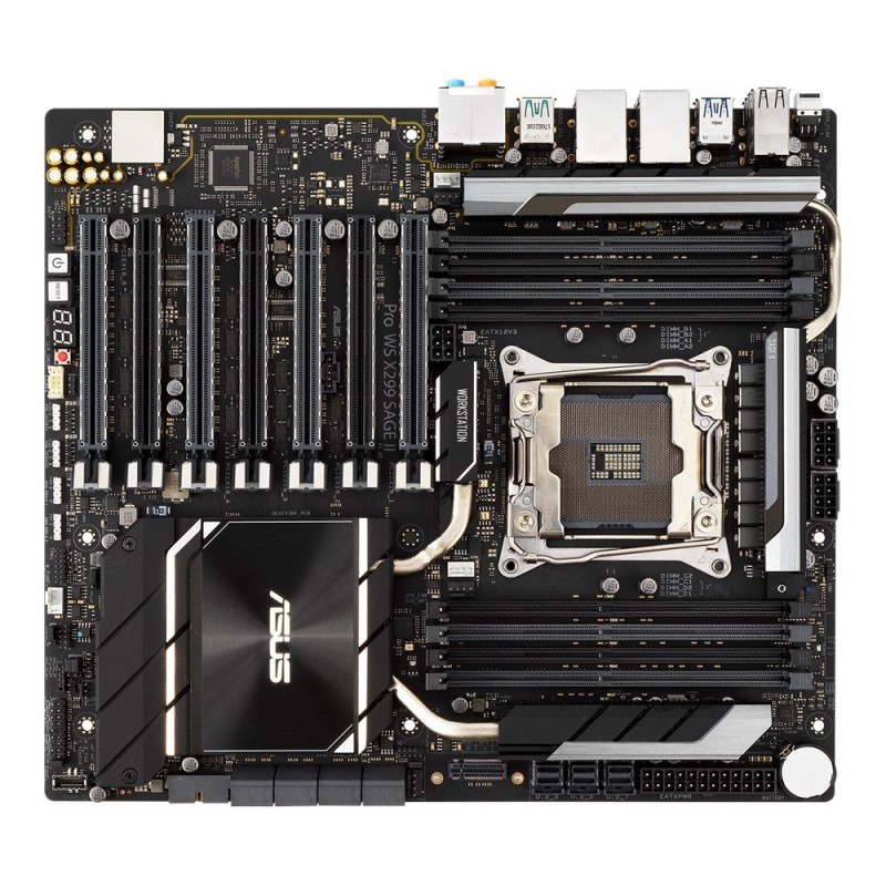 Pro WS X299 Sage II - Motherboard - SSI CEB - LGA2066 Socket - X299 Chipsatz ...